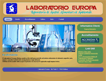 Tablet Screenshot of labeuropa.com